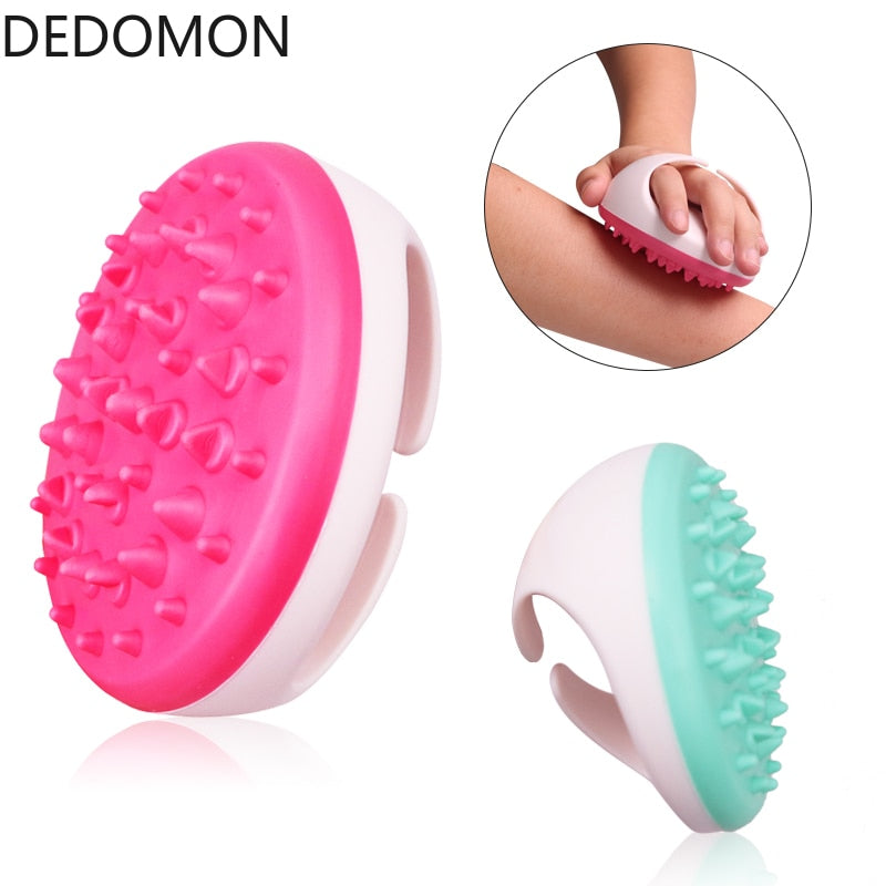 New Handheld Bath Shower Anti Cellulite Full Body Massage Brush Slimming Beauty Face skincare Tools Face Lift Tool Massage Brush