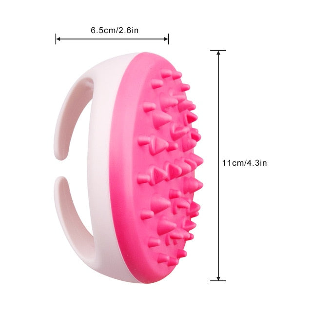 New Handheld Bath Shower Anti Cellulite Full Body Massage Brush Slimming Beauty Face skincare Tools Face Lift Tool Massage Brush